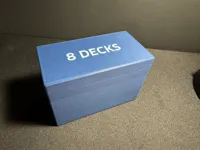 8 Deck Playing Card Holder