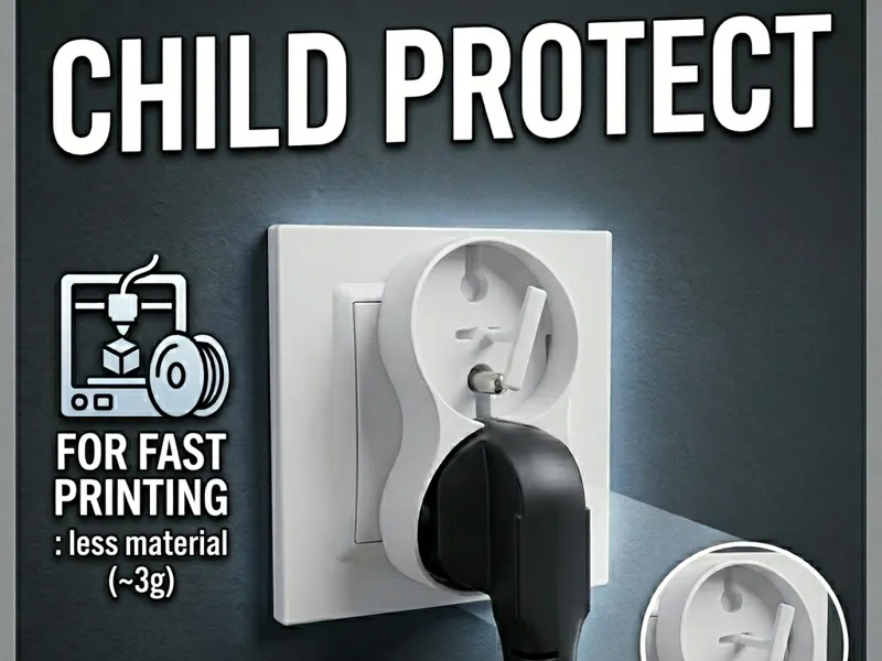 Socket cover - child protector (EU plugs)
