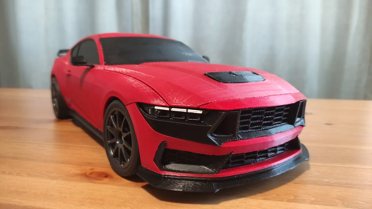 1/10 Mustang Dark Horse RC Car view 4