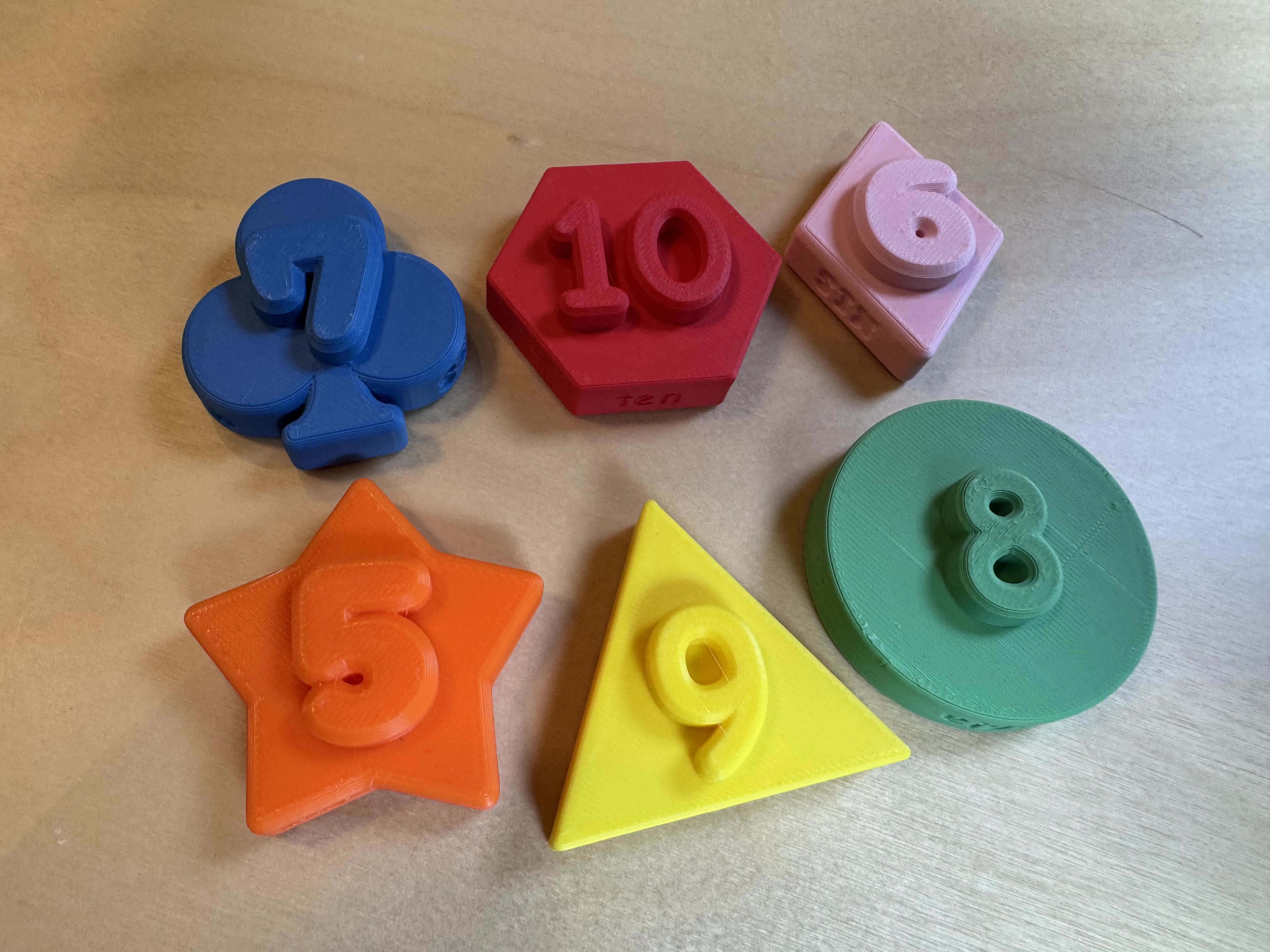 Miniatura 2 do modelo 3D ShapeStack – Customizable Stacking Learning Blocks