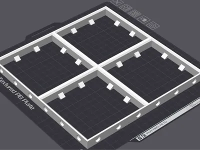 Dungeon Blocks XL Grid Generator With Magnet Slots