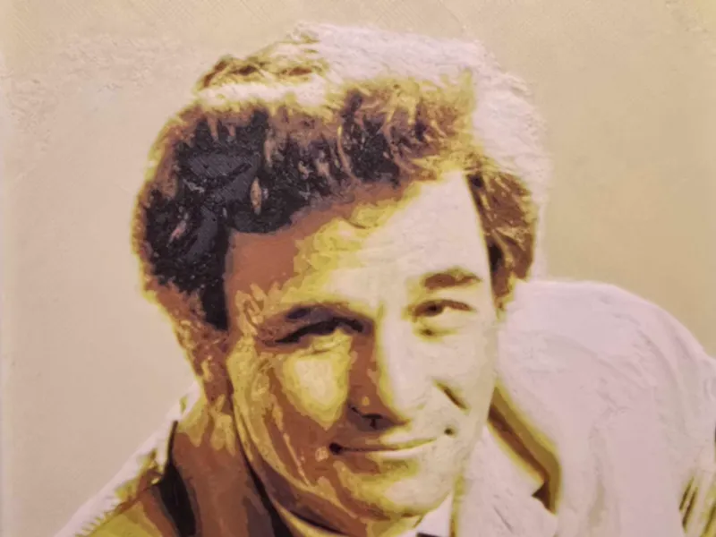 Peter Falk Poster - Hueforge