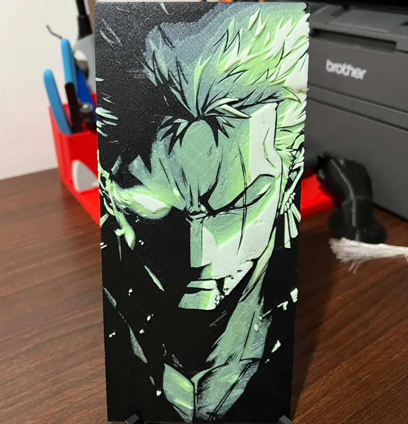 Zoro One Piece Glow in the dark