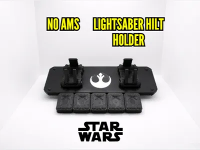 Lightsaber Hilt Holder-Kyber Crystal holders