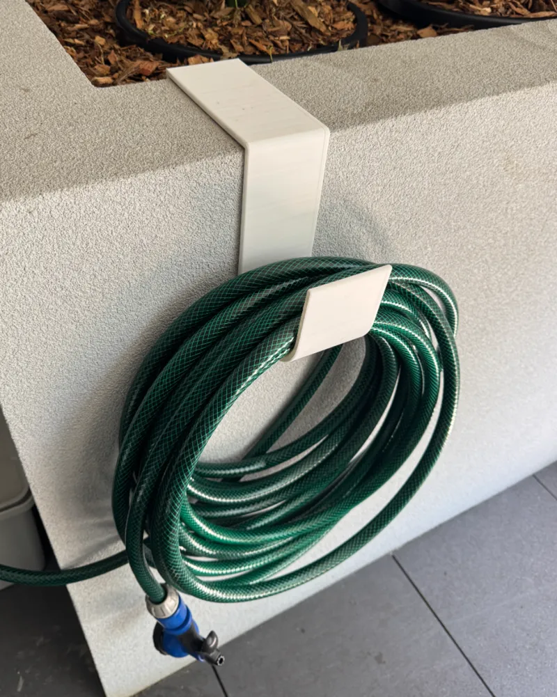 Parametric Wall Hanging Hose Holder