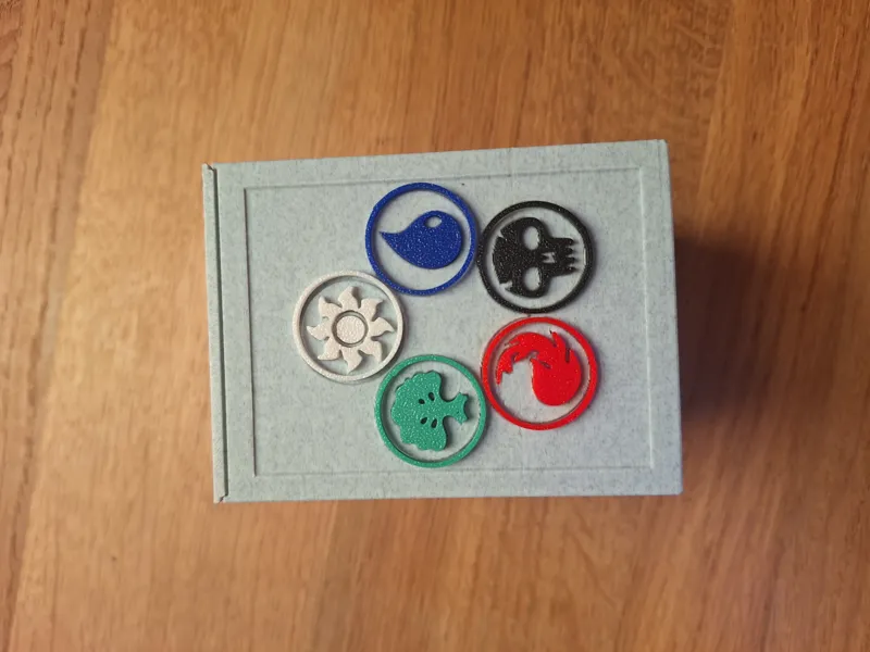 Magic Commander Box customizable back