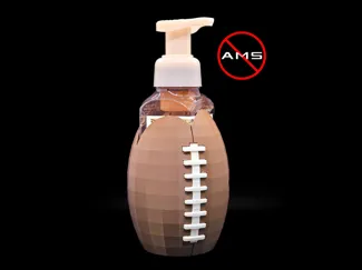 Low-Poly American Football BBW Soap Holder -No AMS