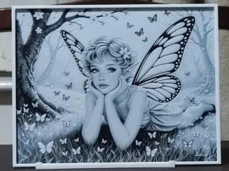 Butterfly Fairy - HueForge 3 Color