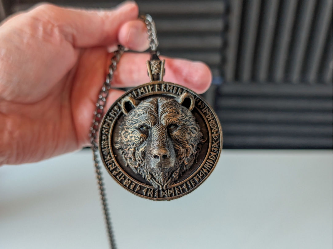 Bear Pendant - Berserker Amulet