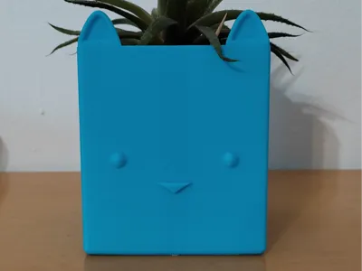 Cat Vase