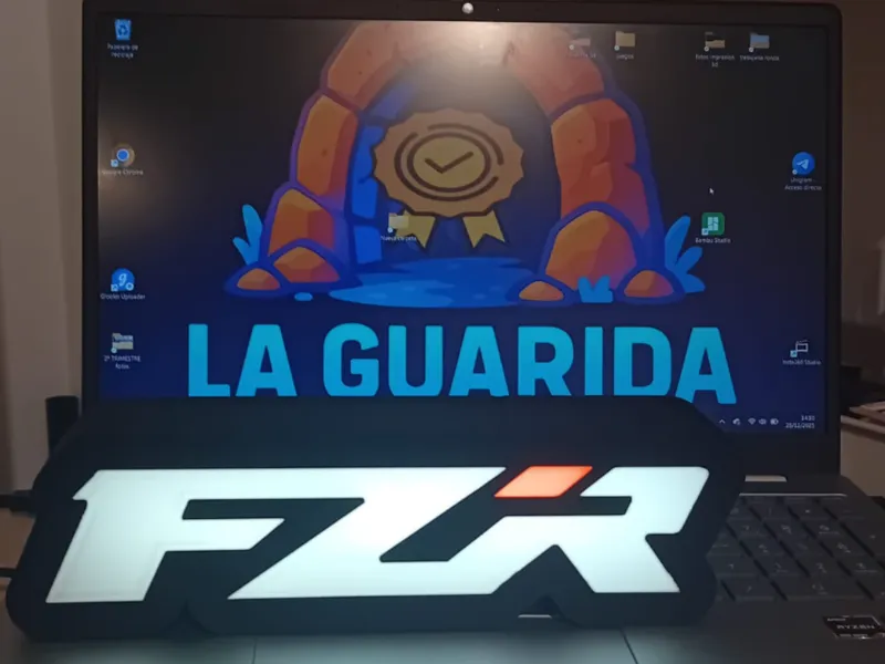 Lampara caja de luz FZR - Yamaha '90s