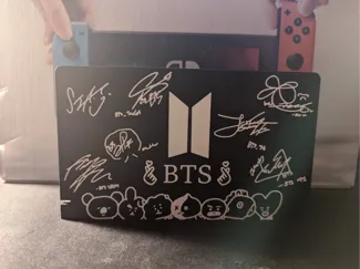 Nintendo Switch Dock Front Cover: BTS Army, BT21