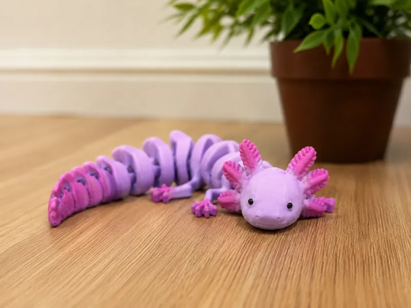 Axolotl Fidget Articulated Cute Toy 