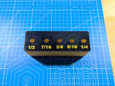 Gridfinity Holder for Standard Impact Sockets