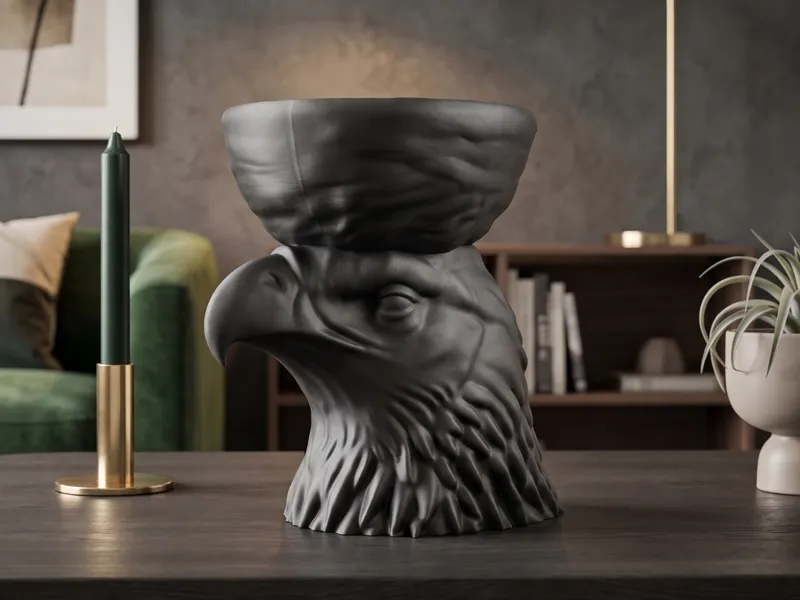 Eagle Head Animal Bowl Organizer
