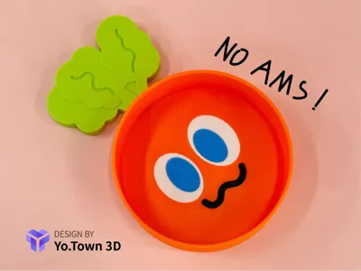 【Yo.Town 3D】Mayday Carrot storage tray