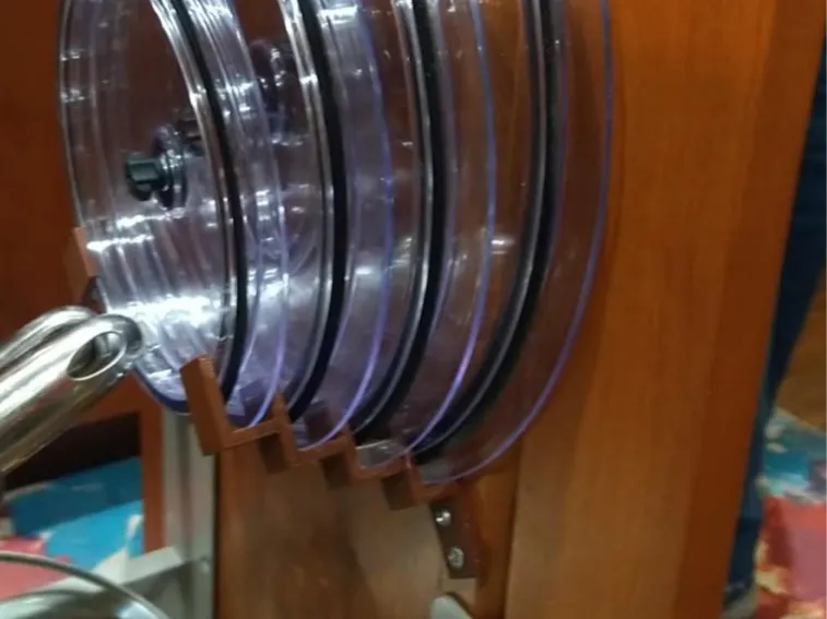 Mixing Bowl Lid Storage Brackets