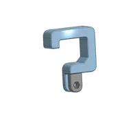Replacement Hook Square Heavy Duty