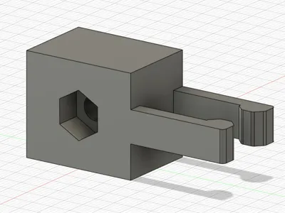 Sliding Door Stopper with Lock M6
