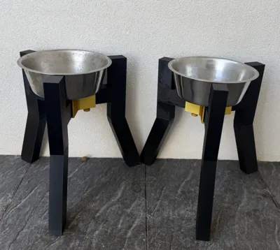 Pet Food and Water Stand