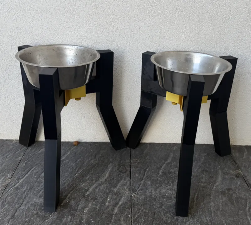 Pet Food and Water Stand