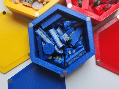 Catan Magnetic Player Piece Holder