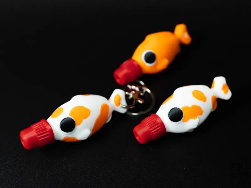 Kawaii Soy Sauce Fish Sushi Charm