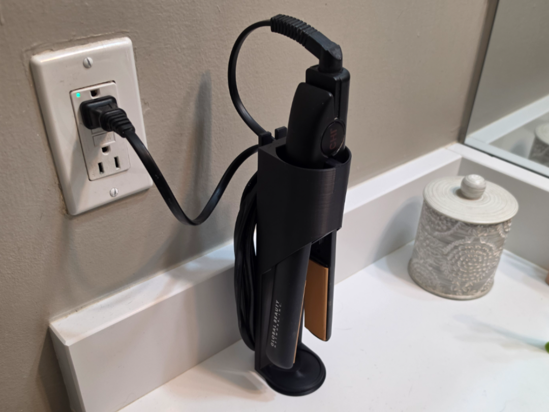 Hair Straightener Countertop storage - 1