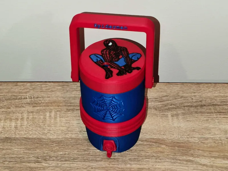 3D Printed Spider-Man Can Holder