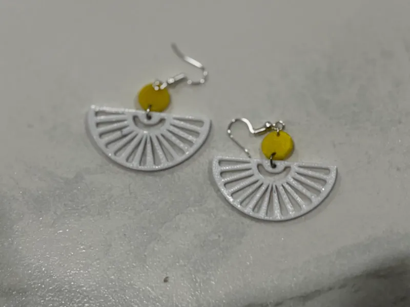Pendientes Abanico sevillano