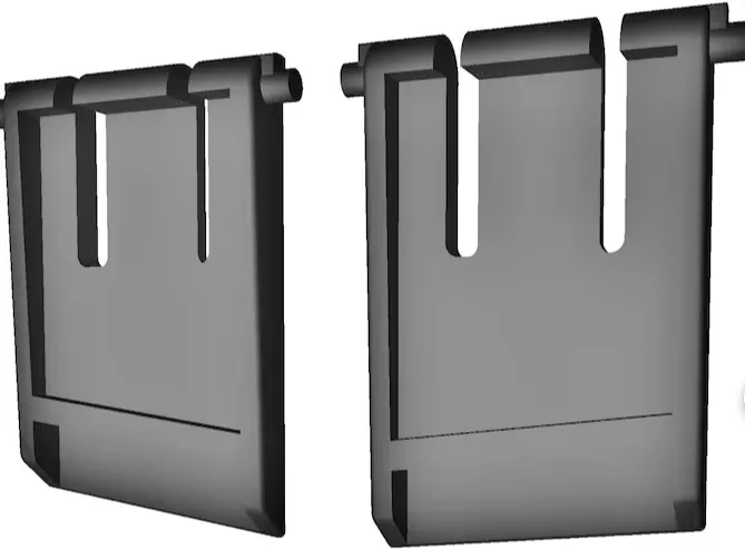 Logitech G613 Feet Replacement 20% infill, 3 walls