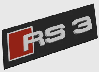 Audi RS3 Logo (Lamp)