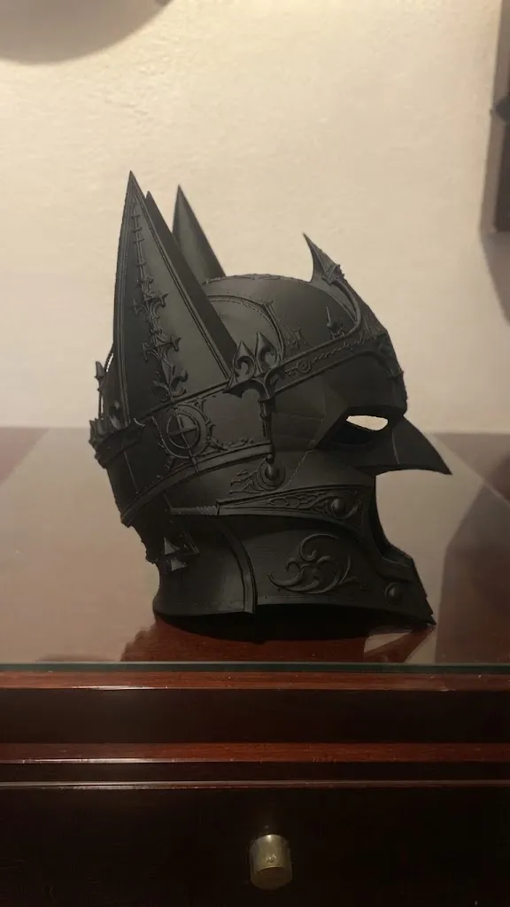 MEDIEVAL KING BATMAN HELMET - Free 3D Print Model - MakerWorld