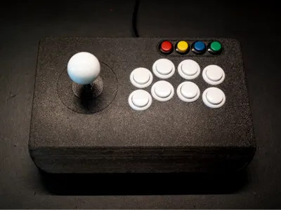 Arcade Fighting Button Joystick - 12-button