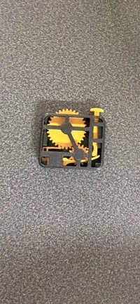 0.16mm layer, 2 walls, 20% infill, Comfy Pusher Skeleton