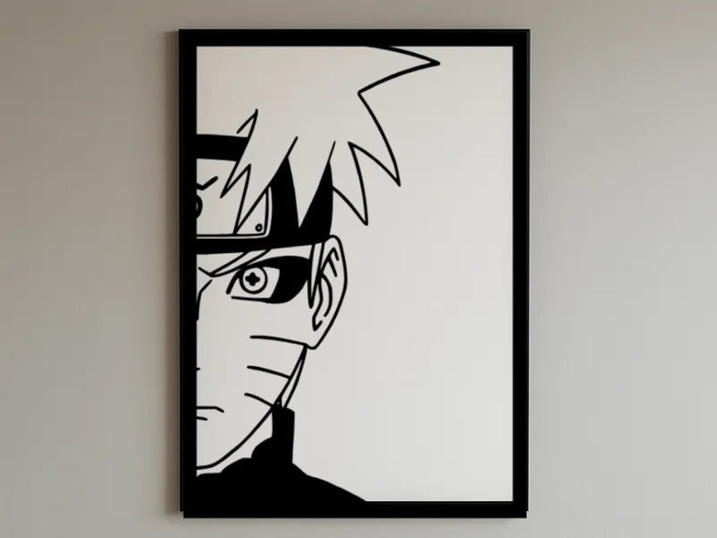 Naruto Uzumaki Wall Art