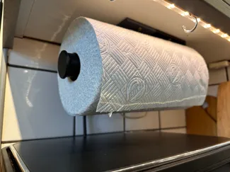 Kitchen Towel Roll Holder(Extendable) 4 holes 4mm