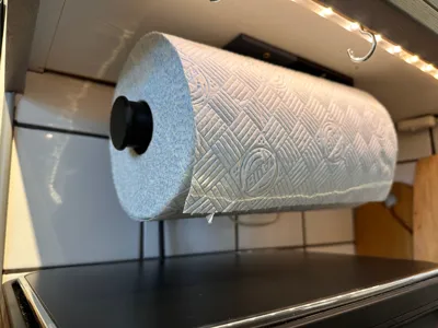 Kitchen Towel Roll Holder(Extendable) 4 holes 4mm