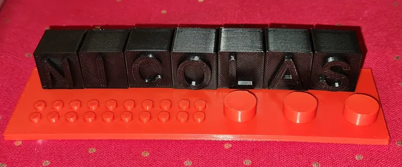 LEGOS BRICK with NICOLAS