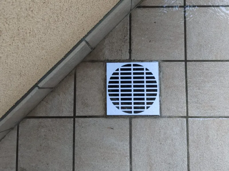 Terrace Drain Grate – Recreated & optimized