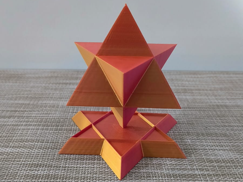 Stella Octangula - Octaedro estrelado - Davi