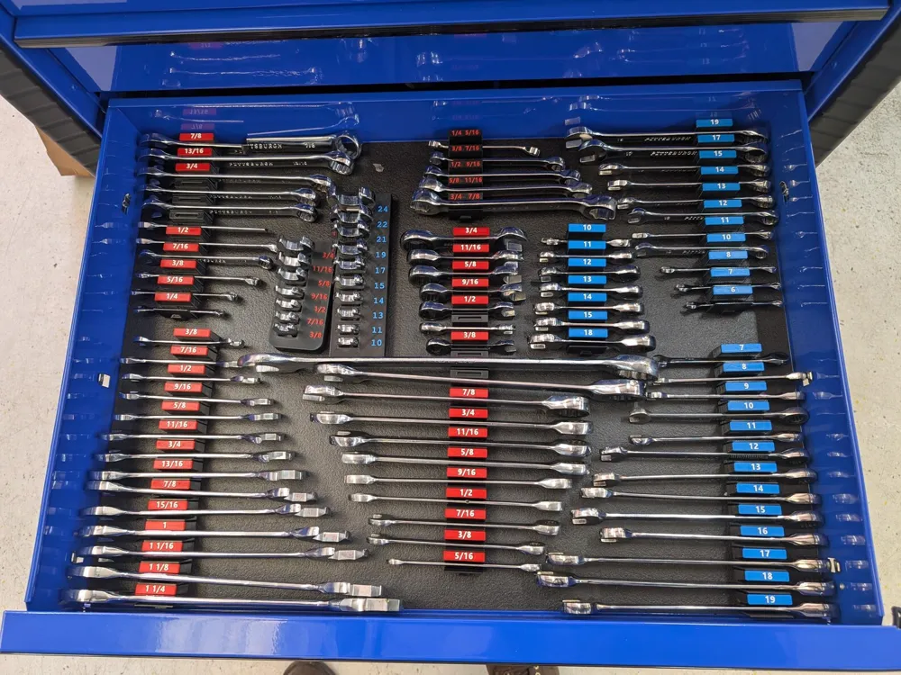 Wrench organizer, holder, modular, and magnetic - Free 3D Print Model ...