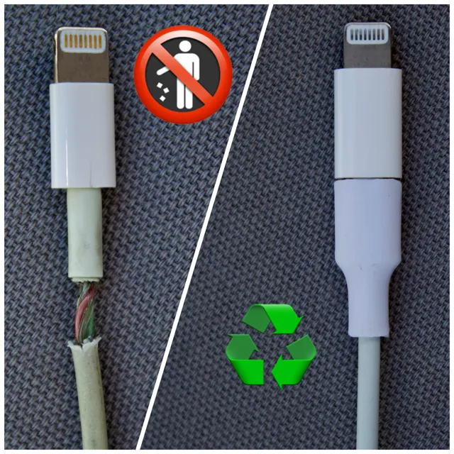Cable Repair and Protect for Apple iPhone and Samsung [lightning+usbc]