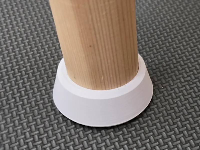 IKEA FLISAT Table Floor Protectors / Carpet Feet