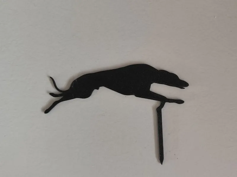 Dog greyhound topper 
