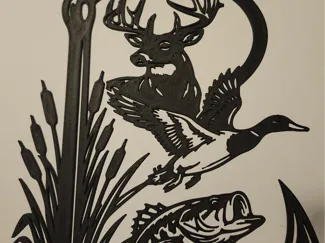 Hunting and fishing Wall art decor