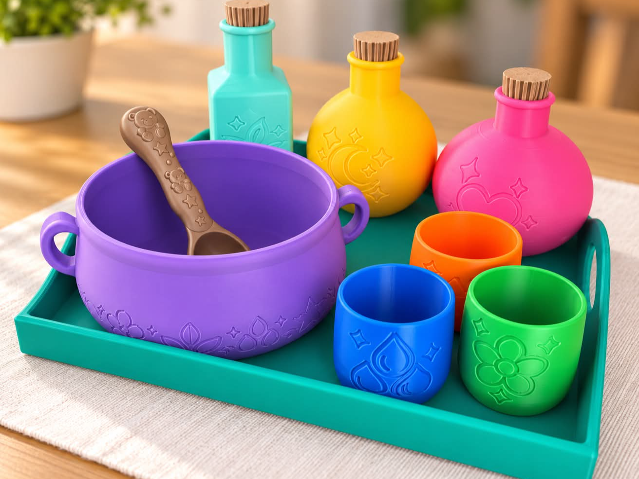 Potion sensory play set for kids - 1