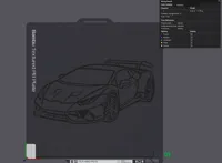 Décoration murale Lamborghini Huracan Tecnica — photo 4