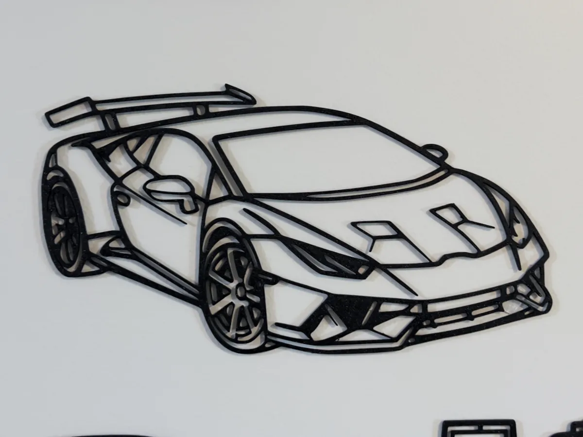 Décoration murale Lamborghini Huracan Tecnica