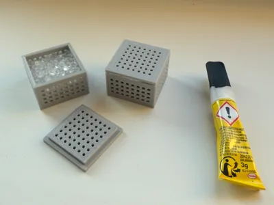 Silica Gel Box with Lid
